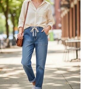 Judy Blue Clearwater high waist pull on jeans